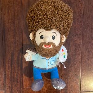 Bob Ross Plush Doll with Palette